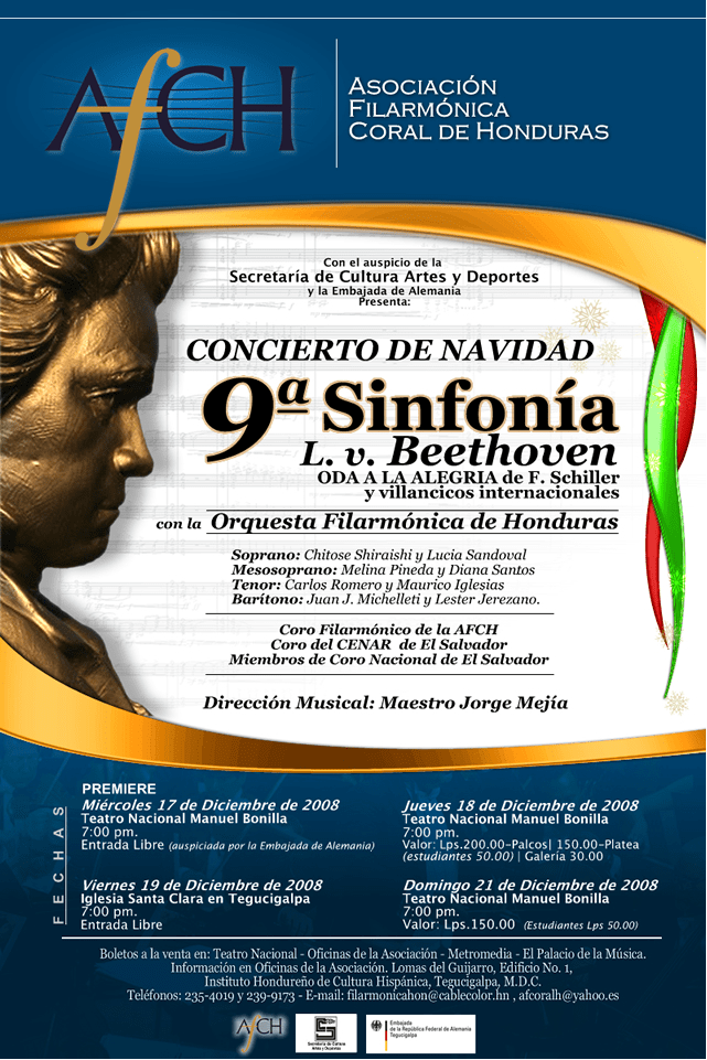 Concierto 9a Sinfonia de Beethoven 